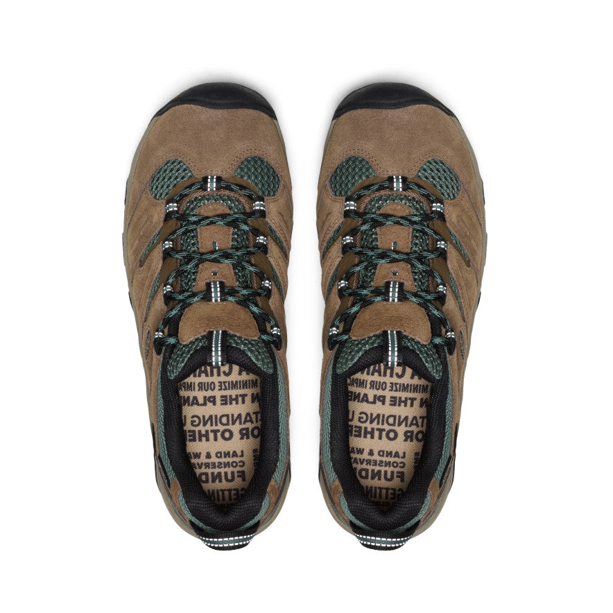 Women's Headout Waterproof Hiking Shoe | Shitake/Dark Forest - Image 4