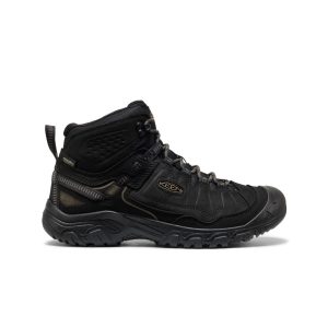 Men's Targhee IV Wide Waterproof Hiking Boot  |  Triple Black