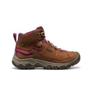 Women's Targhee IV Waterproof Hiking Boot  |  Bison/Beaujolais