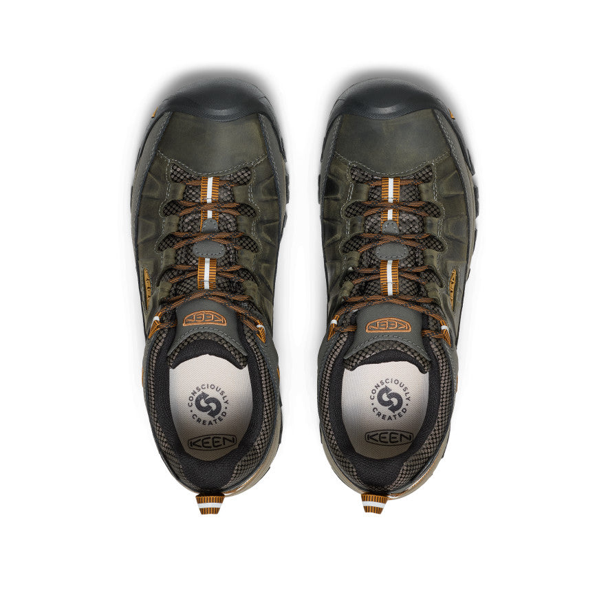 Men's Targhee III Waterproof | Black Olive/Golden Brown - Image 4